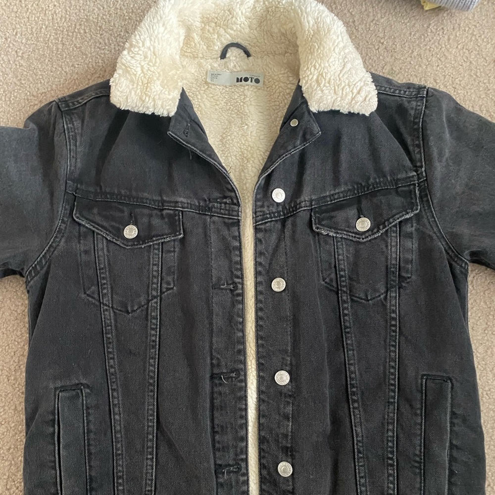 Top Shop - Sherpa Jean Jacket